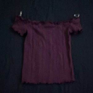 off the shoulder T-Shirt